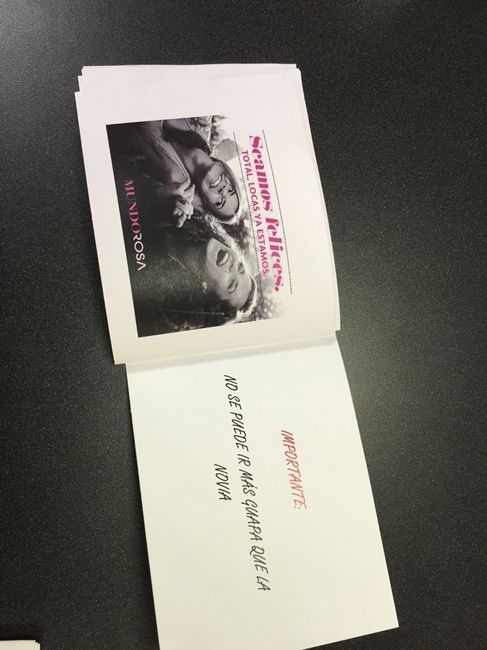 Ya van tomando forma las invitaciones de las damas!!! - 2