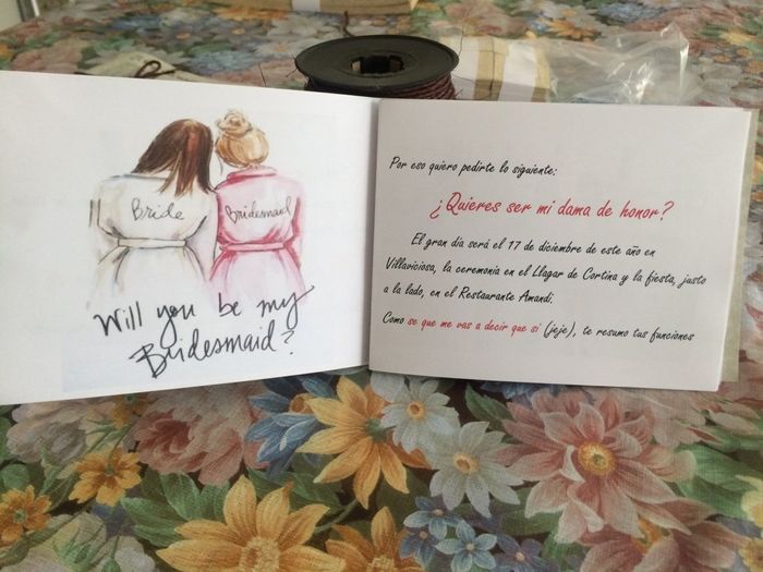 Invitaciones damas de honor ya terminadas!! - 5