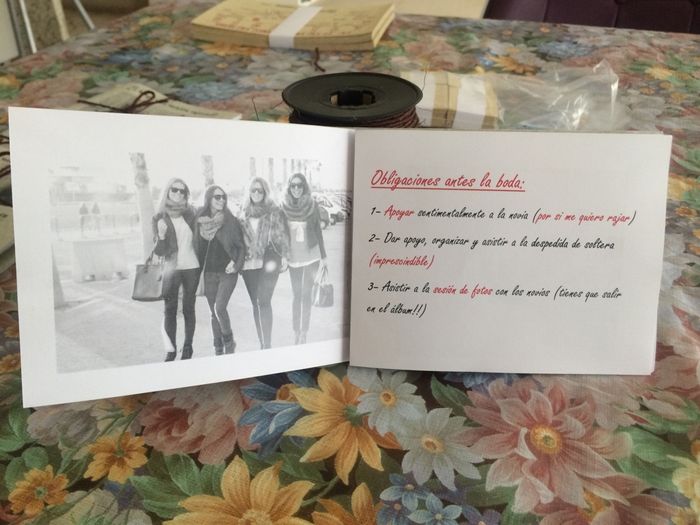 Invitaciones damas de honor ya terminadas!! - 6