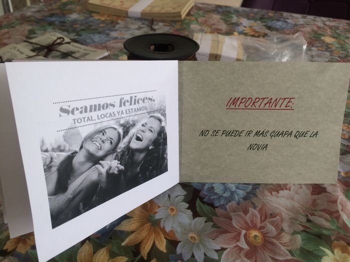Invitaciones damas de honor ya terminadas!! - 12