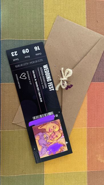 ¿Qué poner en las invitaciones? 6