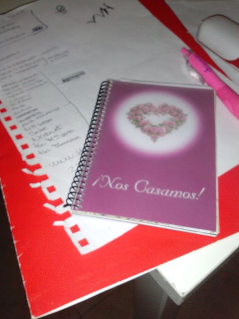 Agenda de novias - 1