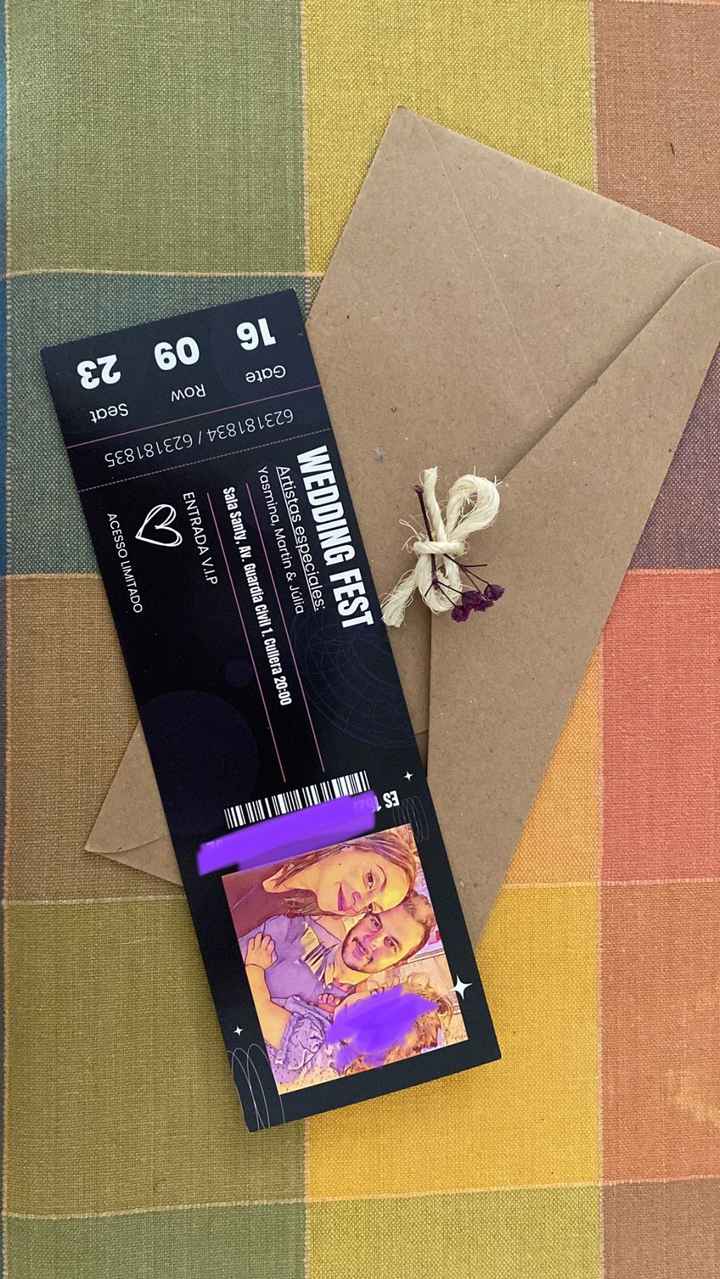 ¿Qué poner en las invitaciones? - 1