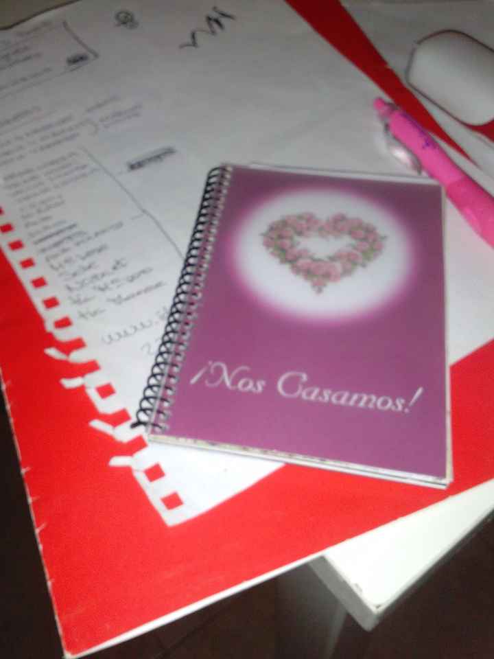 Agenda de novias - 1