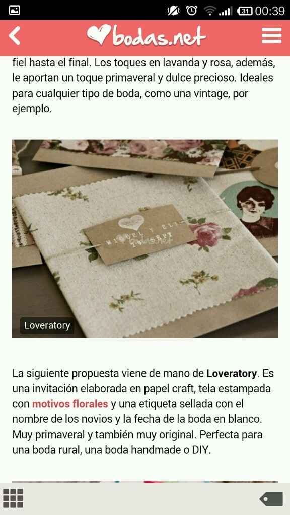 Dudas invitaciones boda - 1
