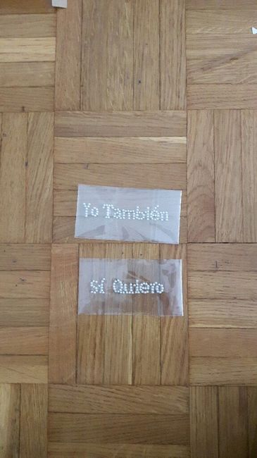 Pegatinas "sí quiero... yo también " - 2