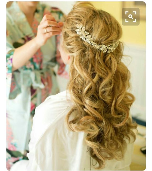 Peinados novia con pelo suelto - 6