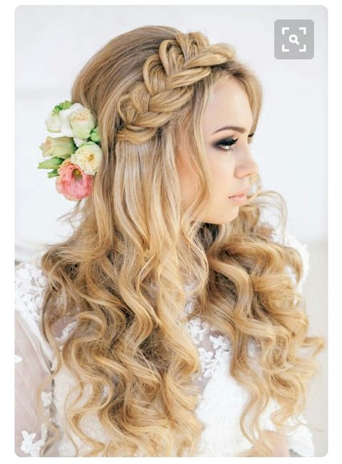 Peinados novia con pelo suelto - 15