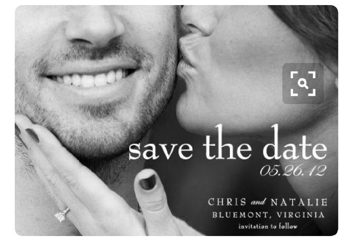 Ideas save the date - 9