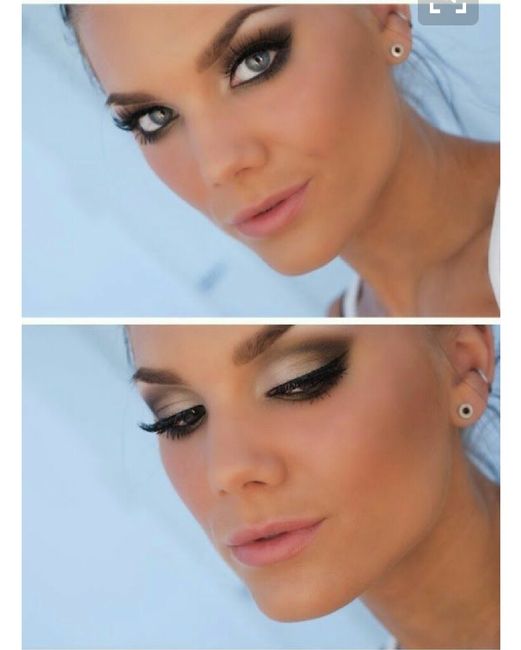 Maquillajes novia con ojos marcados - 4