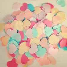 confeti troquel corazón