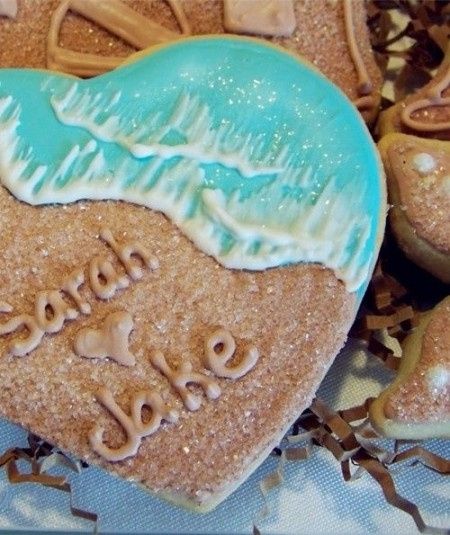 galleta boda playa