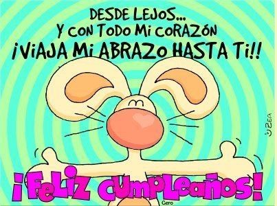 felicitación cumpleaños