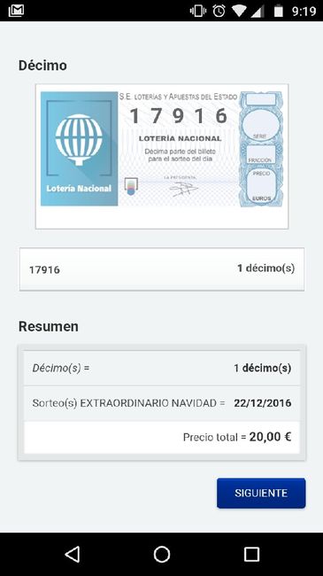 Loteria navidad 17916 - 1
