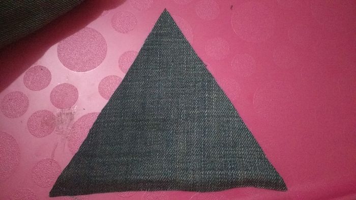 Triángulo de tela