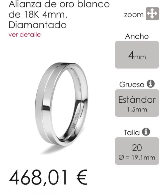 Ancho alianzas💍 - 1