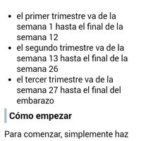 En que semana empieza y acaba cada trimestre