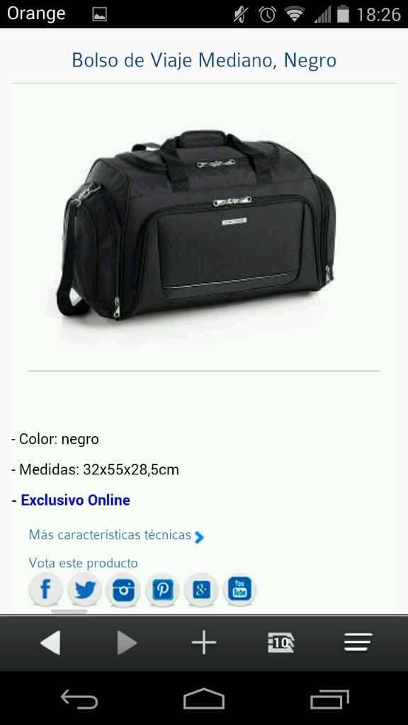 Dudas con las maletas - 1