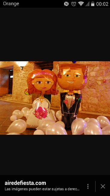 Globos novios - 1