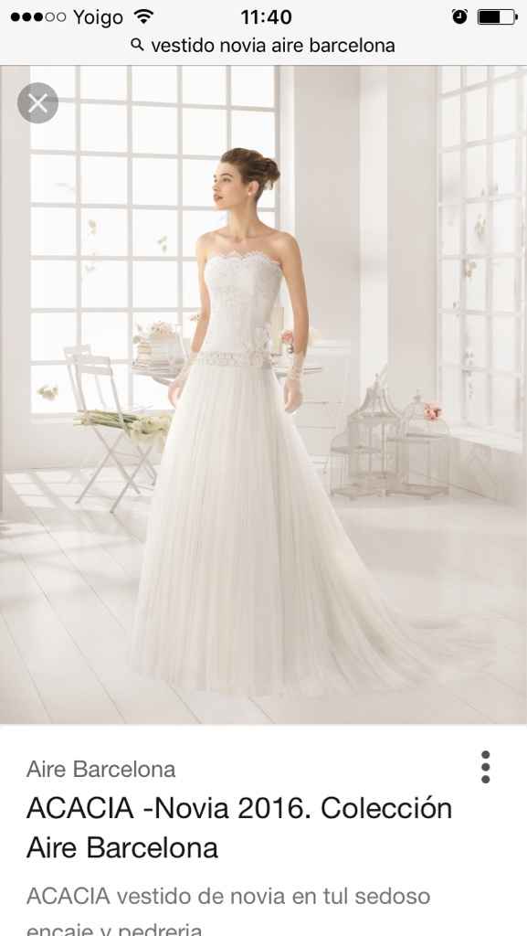 Vestido de novia acacia - 1