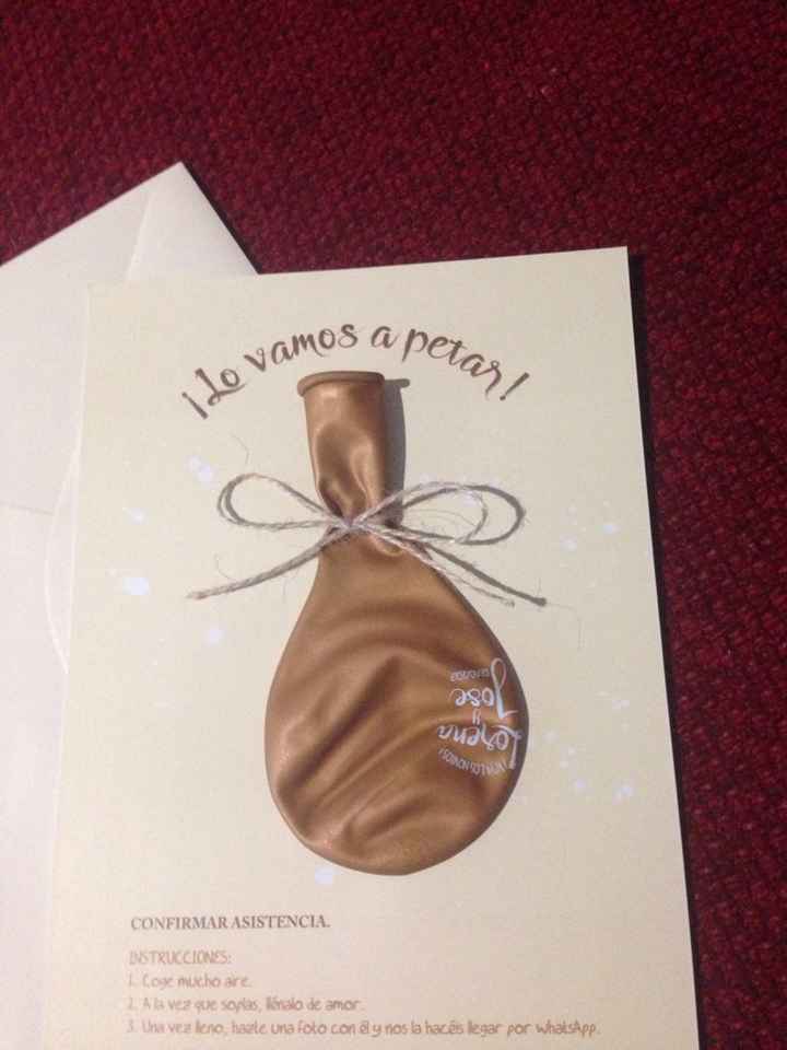 Mis invitaciones - 1