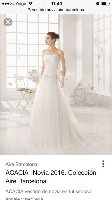 Vestido de novia acacia - 1