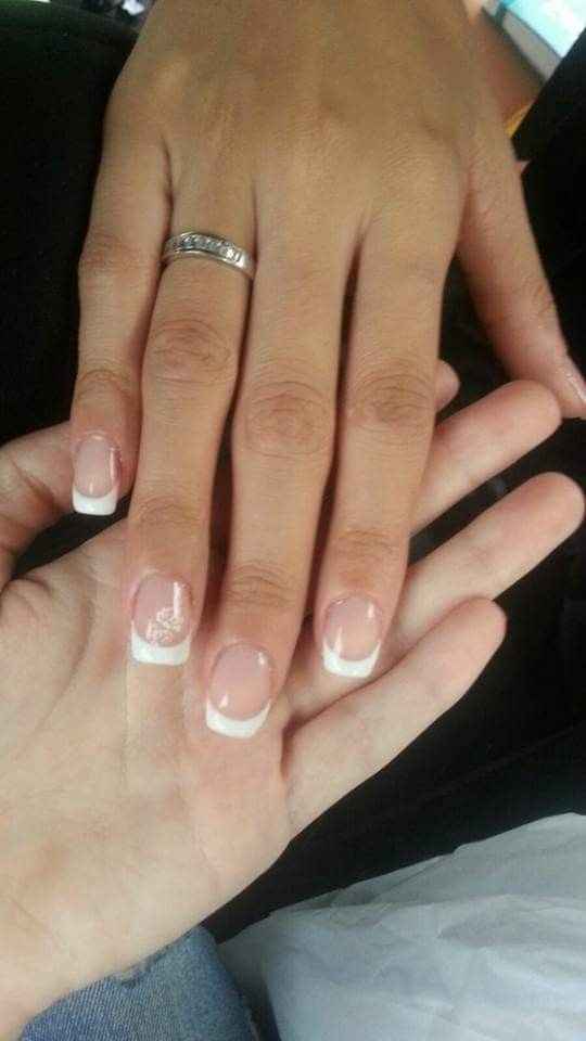 uñas novia