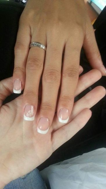 uñas novia