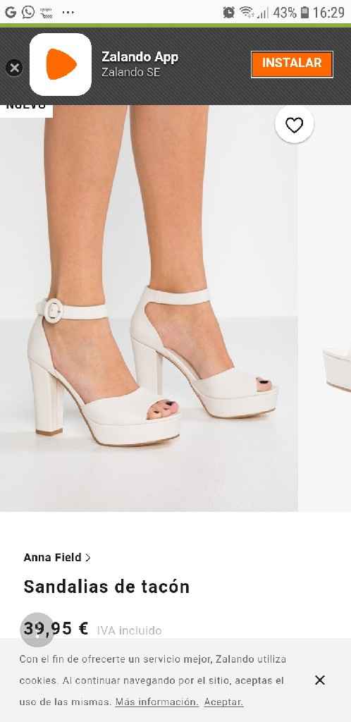 Mis alpargatas de novia - 1