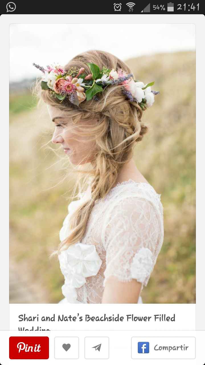 Peinados para mi boda. - 2