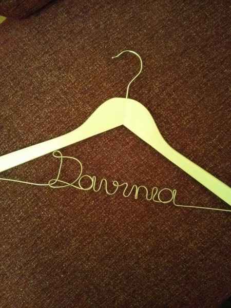 Por fin mi percha personalizada - 1