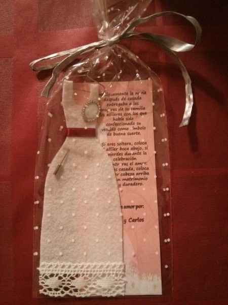 Y llegó nuestro gran dia!!! os presento mis manualidades... - 1