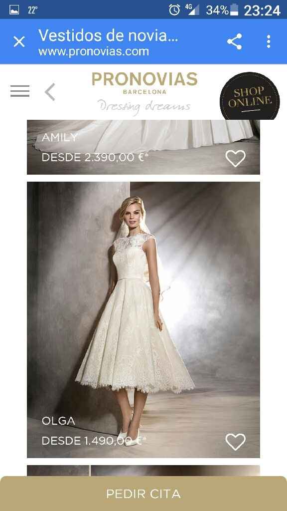 Help!! vestido corto novia - 1