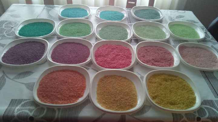 Arroz colores tinte alimenticio - 7