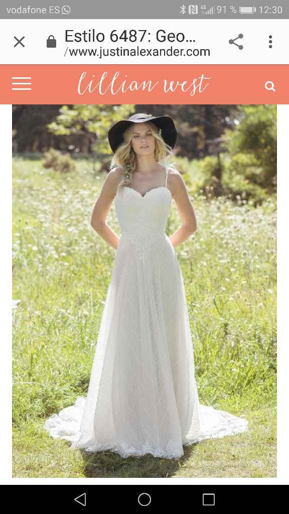  ¡el vestido del que nos enamoramos a primera vista! - 1