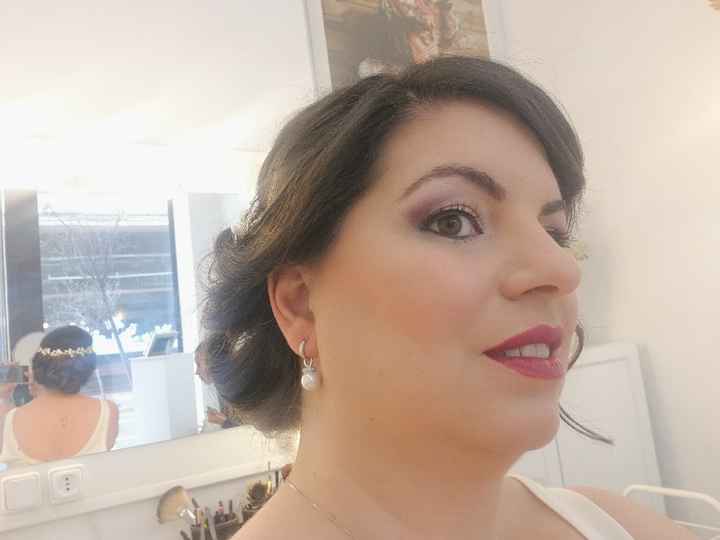  Primera prueba de maquillaje y peluquería con Isabel ii - 1