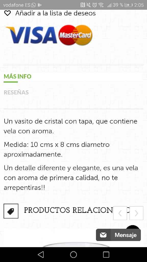 Detalles  invitados - velas con frases - 3
