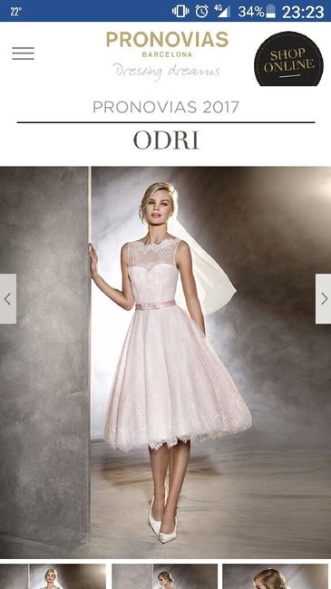 Help!! vestido corto novia - 2