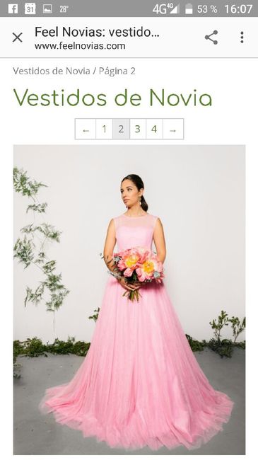 Feel novias, vestidos novia de color - 5