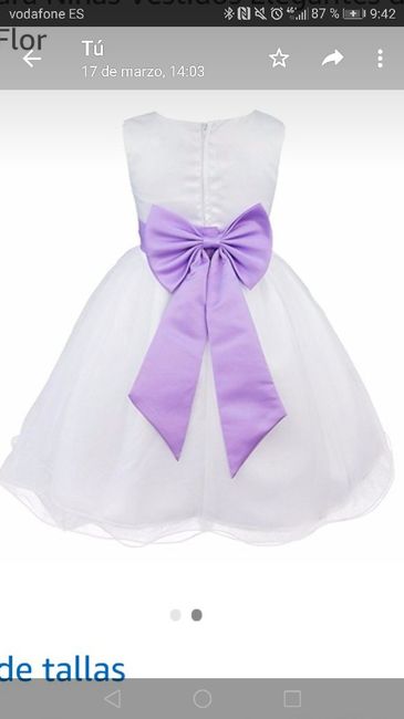 Vestido o trajes para tus hijos o pajes de boda 5