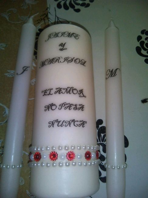 Velas para ceremonia - 1