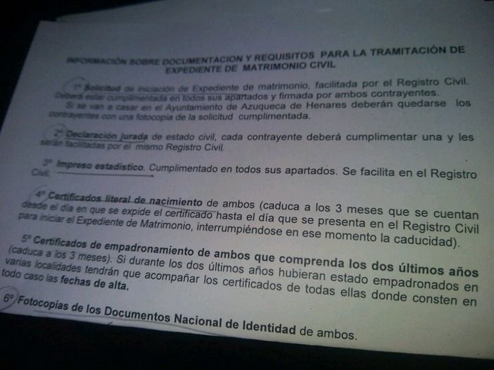 Iniciar expediente matrimonial guadalajara - 1