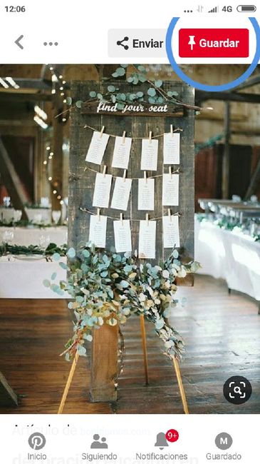 Ideas para el seatingde las mesas de los invitados - 2