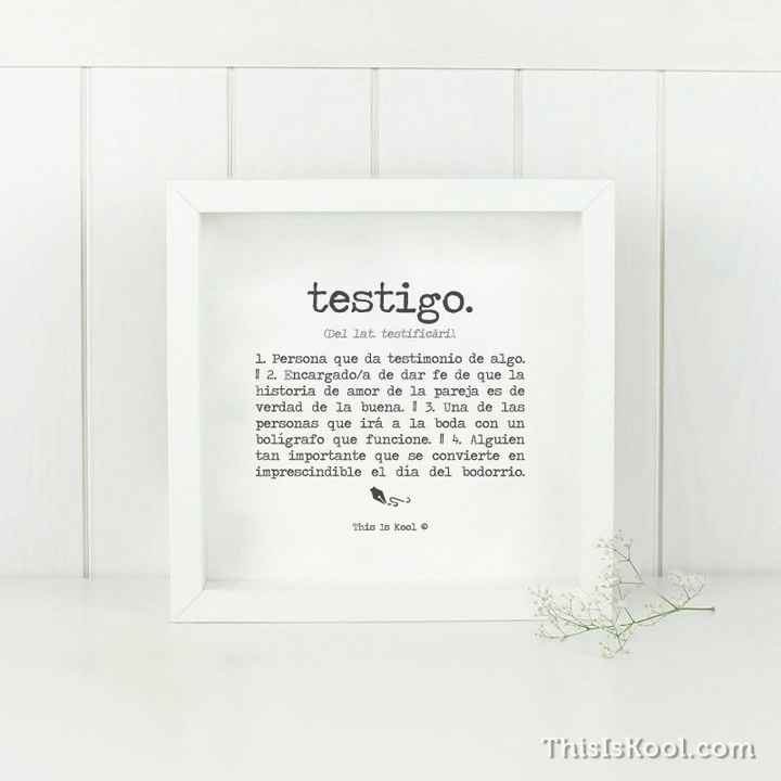 Regalos para testigos - 1