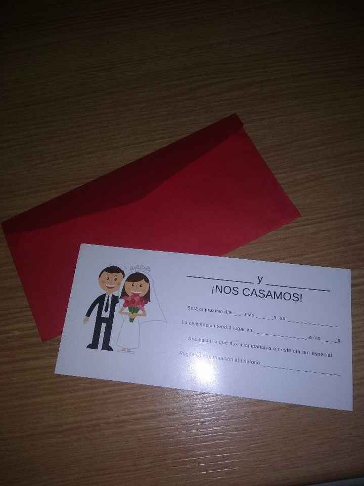 Invitaciones de boda - 1