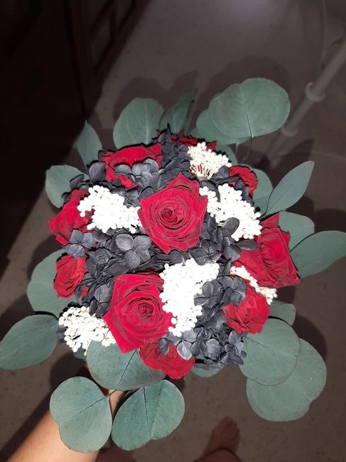 Ramo de flores preservadas... ni tan mal!! 6