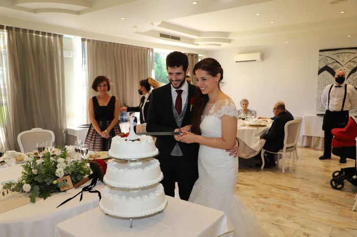Tarta en la boda. 2