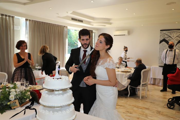 Tarta en la boda. 3
