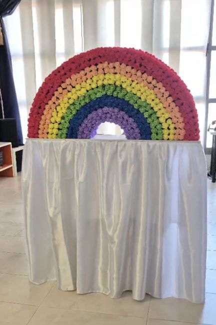 Un arcoíris de flores 2