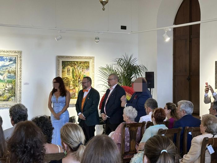 Estar en la ceremonia de cara a los invitados 5